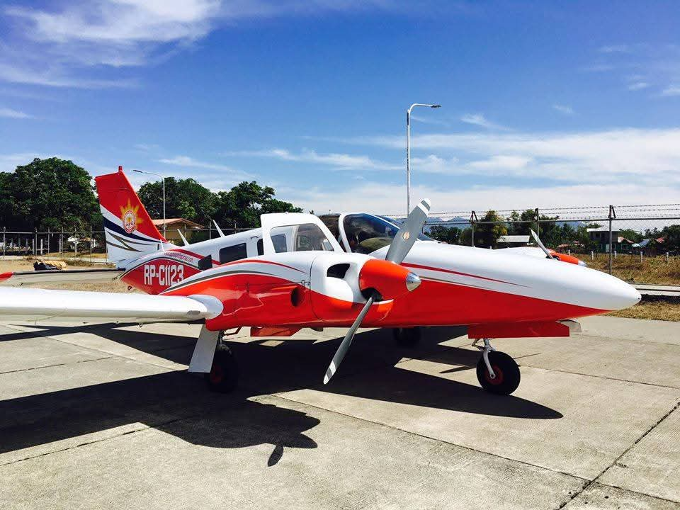 Piper Seneca multi-engine training aircraft